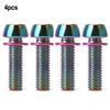 4pcs M5x20mm  M6x20mm  MTB Bike Bicycle Steering Handlebar Stem Screws Bolts/new