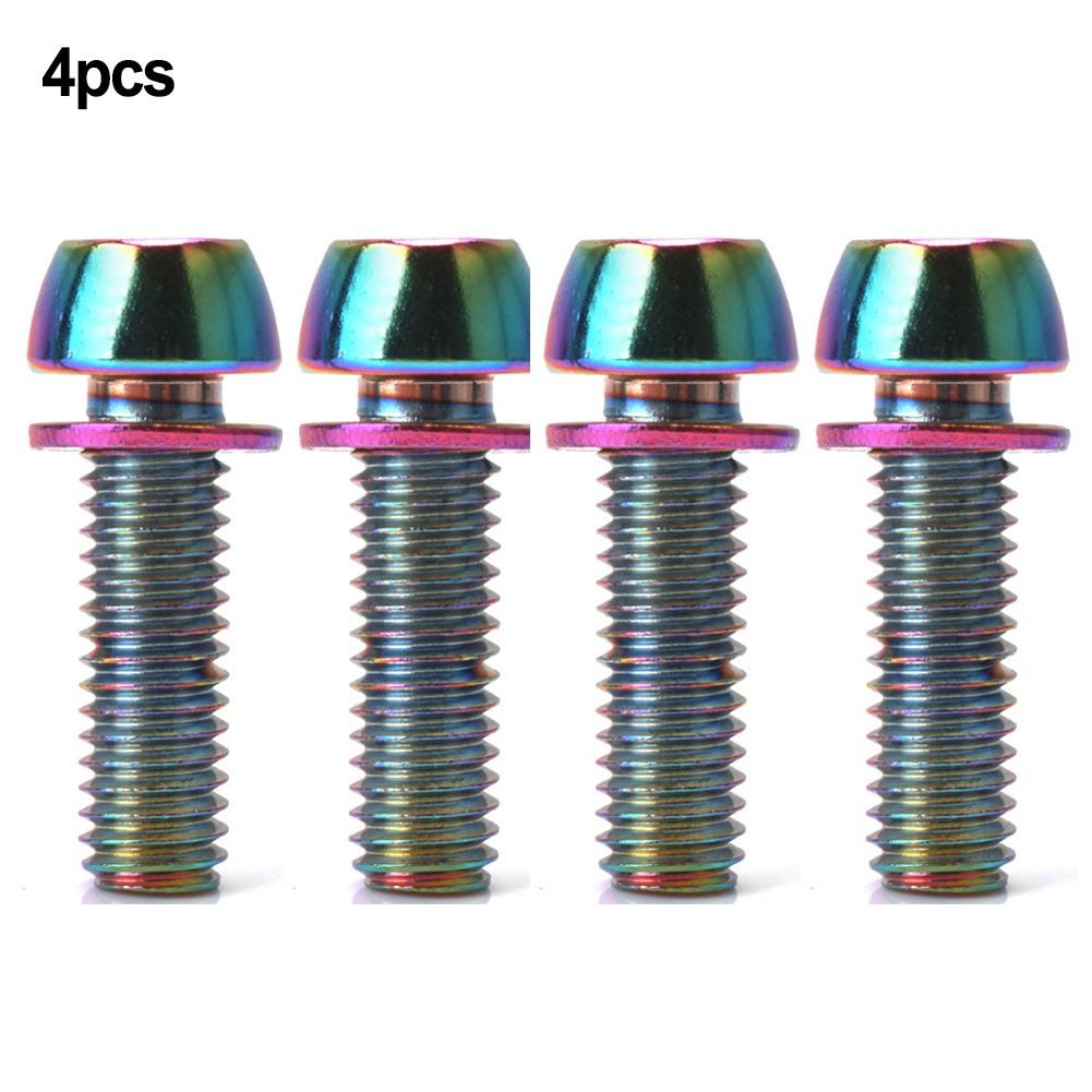4pcs M5x20mm M6x20mm MTB Bike Bicycle Steering Handlebar Stem Screws Bolts/new