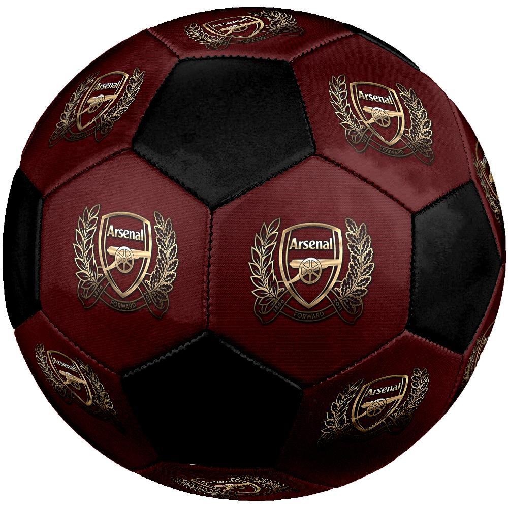 Arsenal Football Club Pallone da Calcio Colorato Per Tutte le Età Cucito a Macchina PVC Pronto per la Competizione Resistente Alto Rimbalzo.TAGLIA5