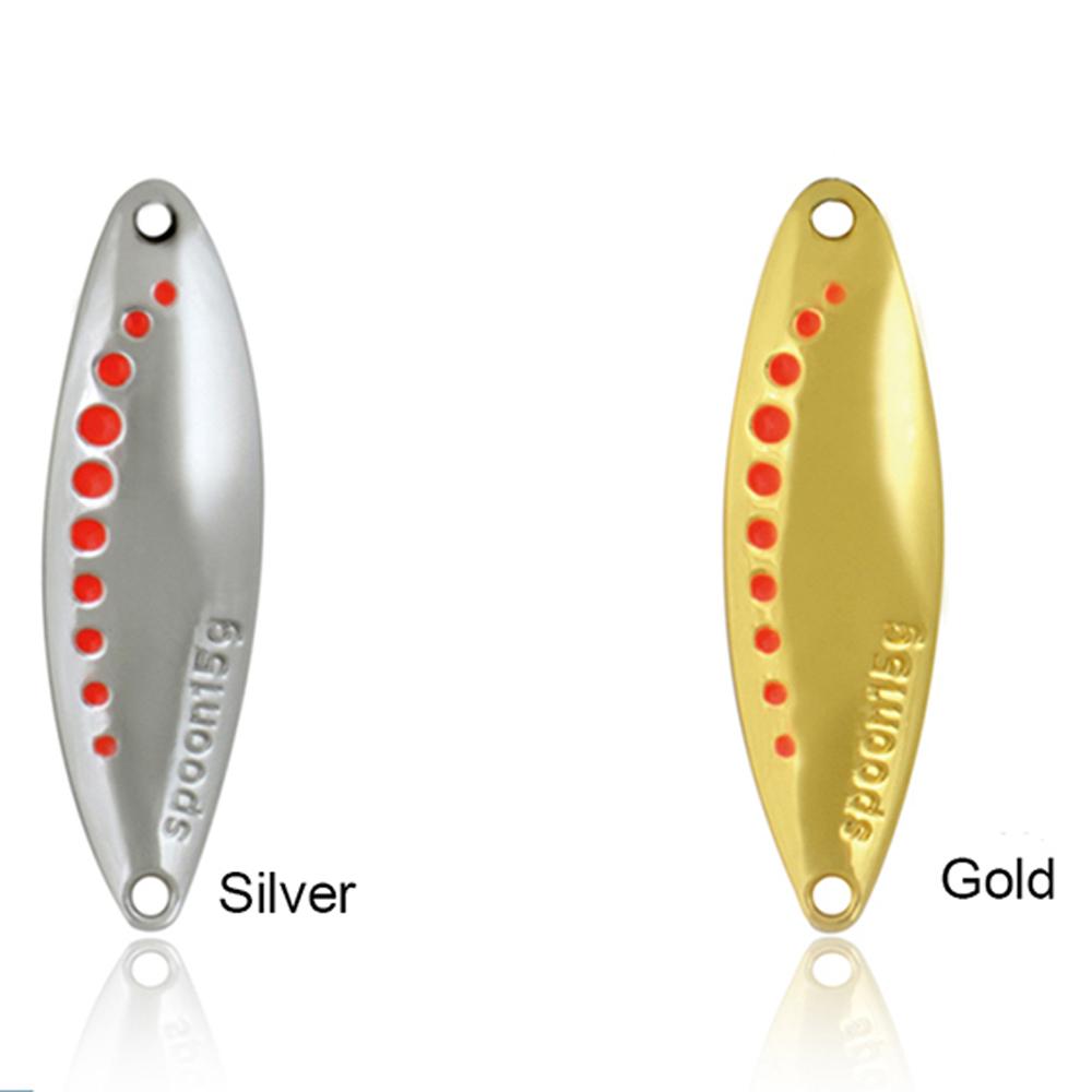 Kylebooker Metal Spinner Spoon Fishing Lure Hard Baits Sequins Noise Paillette with Feather Treble Hook Tackle 3/5/7.510/15/20g