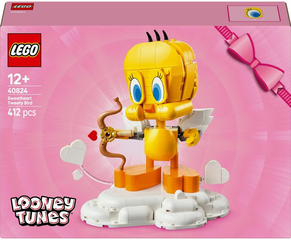 LEGO Конструктор Deko Looney Tones – Liebesbote Tweety (40824)