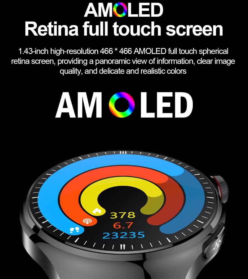 2025 Ny Sykepleiergrad Smartklokke Blodoksygen Blodlipider Urinsyre EKG+PPG Kroppstemperatur Bluetooth-anrop Helse Smartklokke