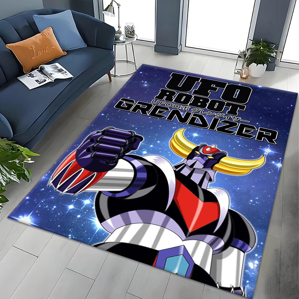 3D G-Grendizer Comic Anime Cartoon Manga Carpet Rug Art for Living Room Decor Home Bedroom Gift Fans Area Rug Non-slip Floor Mat