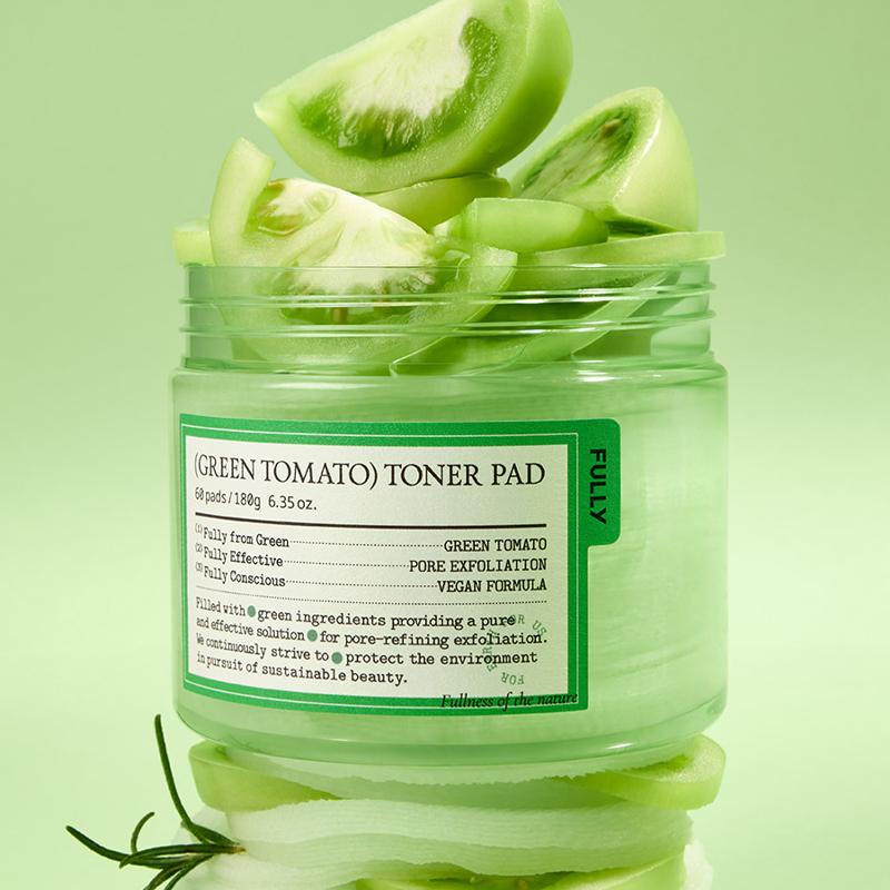 [FULLY] Green Tomato Toner Pad 180g 60EA