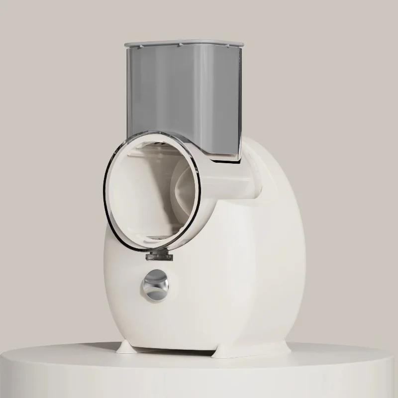 Multifunctional Vegetable Cutter 1PC Home Kitchen Electric Vegetable Cutter Vegetable Slicer Shredder Automatic Shredding Planer US белый