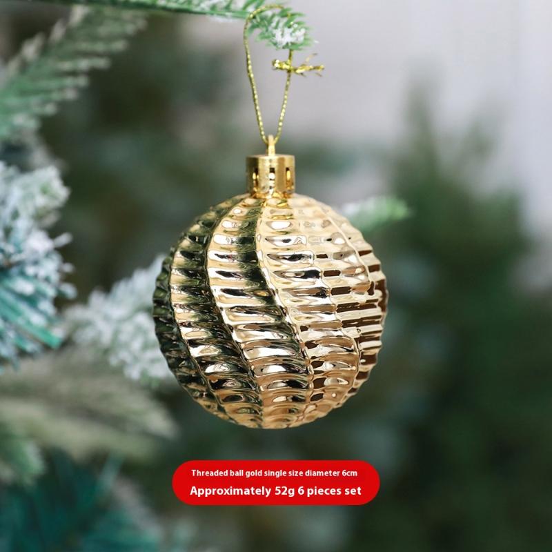 6 шт./набор Рождественский шар Шампанское Тыквенный шар Рождественские Декоративные Подвесные Украшения Вечеринка Рождественские Сферы Подвеска A3