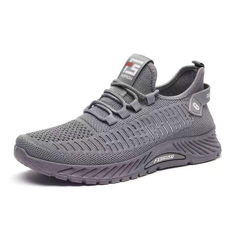 Men's Summer Mesh Shoes Single Shoes Breathable Mesh Surface Casual and Lightweight Sports Shoes