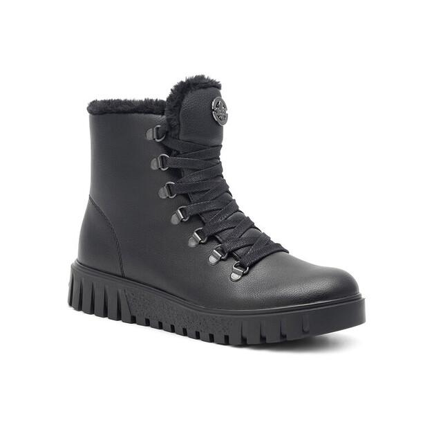 Rieker Y3432-00 Black Ankle Boots