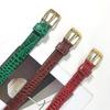 New Simple and Versatile Crocodile Pattern Women's Belt Decorative Skirt Fashionable Casual Trousers