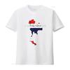 Thai Map and Flag Souvenir Distressed Thailand T Shirt vintage Washed Unisex Top For Everyday Wear Stylish streetwear Casual