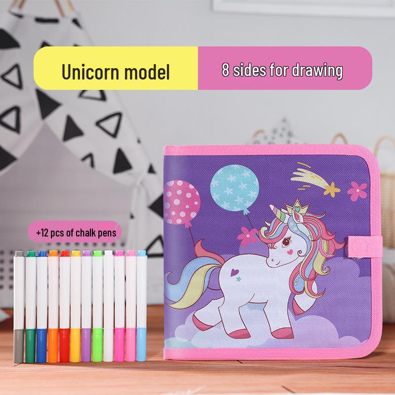 Free Shipping: Reusable Wipeable Drawing & Graffiti Board for Kids