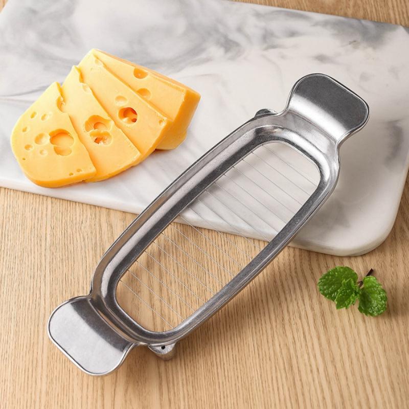 1Cheese Slicer Kitchen Butter Cutter Egg Foie Gras Vegetable Fruit Divider