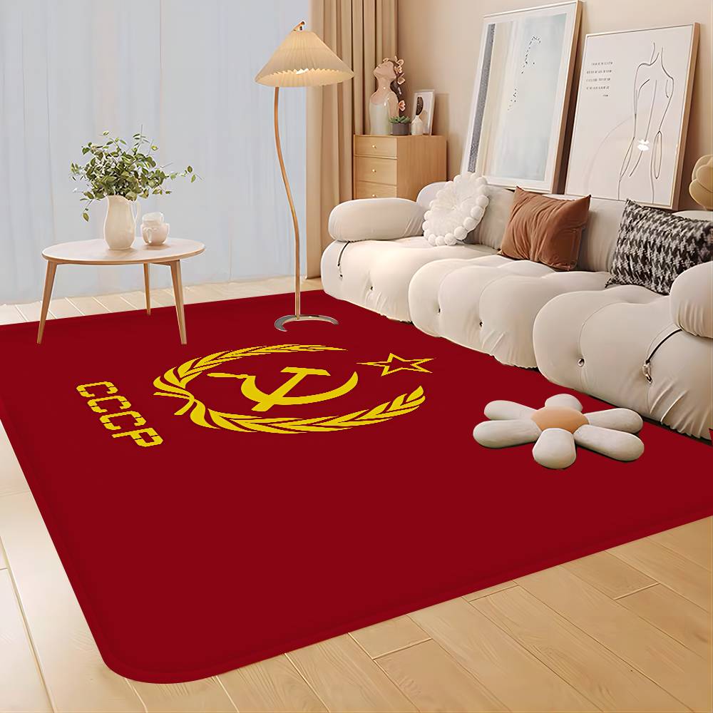 CCCP USSR Soviet  Entrance Door Mat Nordic Style Home Doormat Bathroom-Toilet Mats Bedroom Hotel Decor Mat