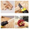 Dowel Jig Dowel Maker Jig 8 Holes Adjustable Dowel Maker Jig Kits with Metal Blade Electric Drill Milling Woodworking