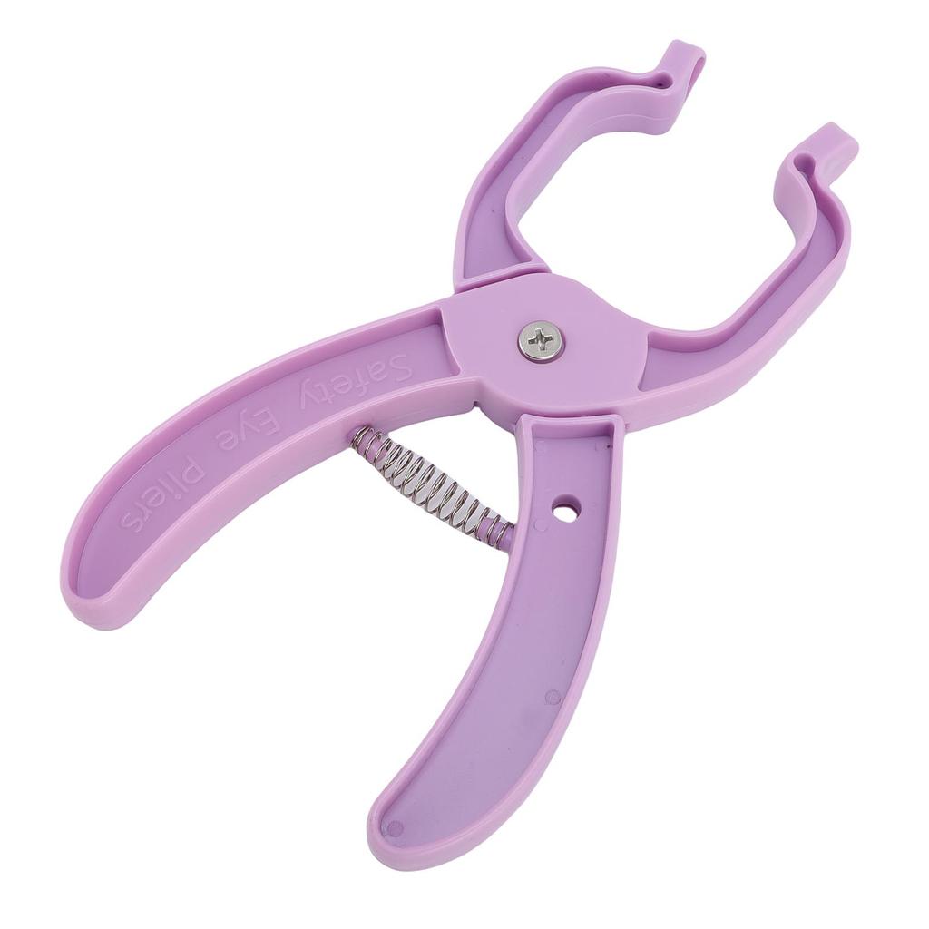 Safety Eye Tool Clamp for Crocheting Auxiliary Stuffed Animals Doll Making Supplies Blue