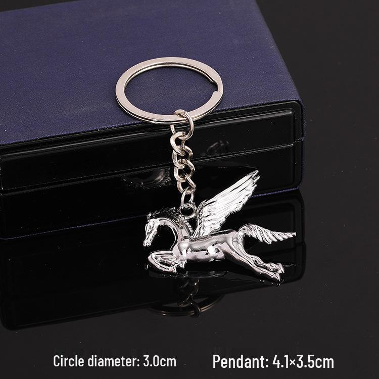 European & American Rock Guitar Keychain: Hip Hop Drip Oil Alloy Pendant Charm for Women's Bags