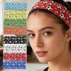 Colorful Football Print Headband Non Slip Sweatband for Sports Yoga Fitness Casual Wear Stylish Hair Accessories for Boys Girls
