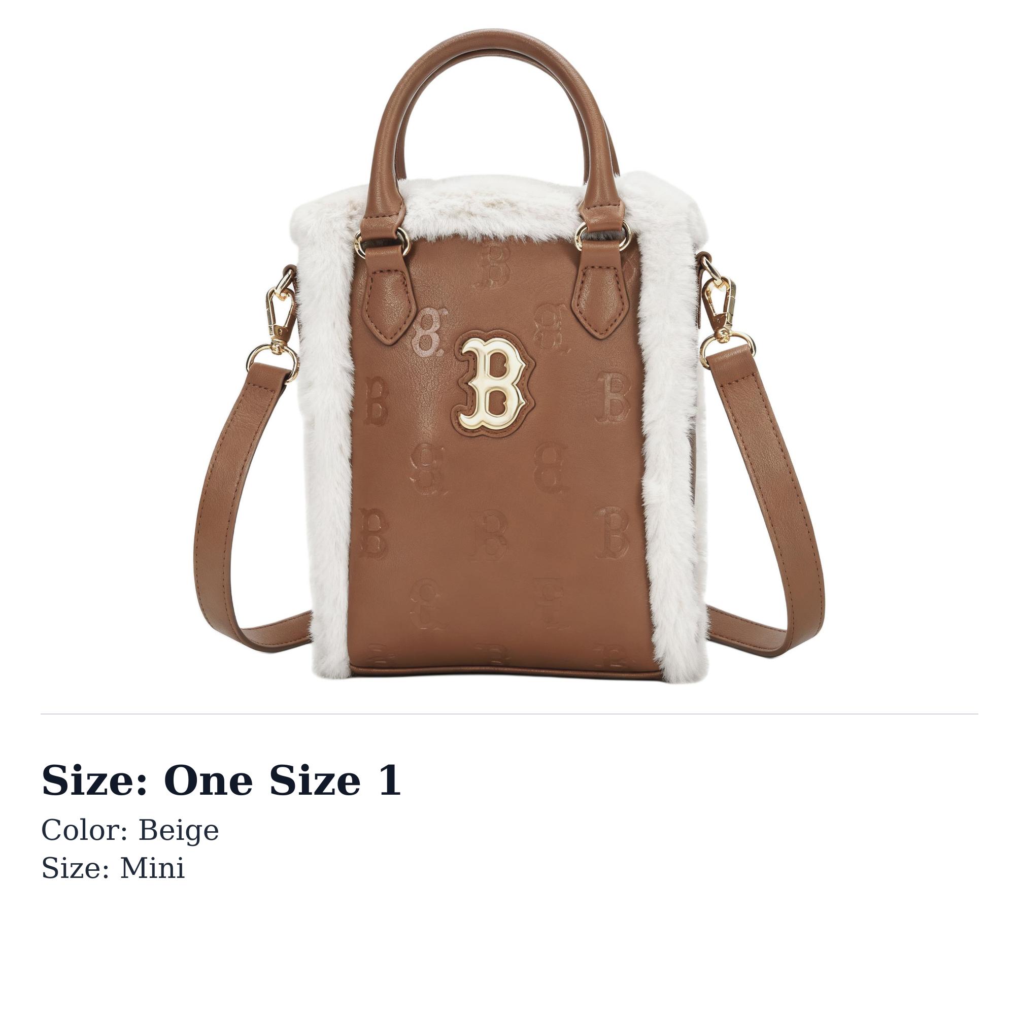MLB MONOGRAM Handbags Beige 7ACRM0946-43CAS One Size 1