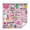 Animals, Fruits and Rainbows Wallpaper for Living Room and Bedroom 50x1000