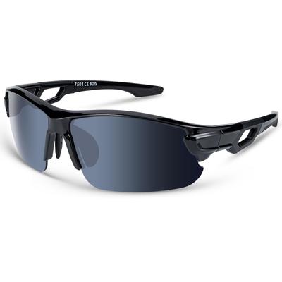 BEACOOL Sportsonnenbrille mit polarisierten Gläsern für und TR90 TAC UV400 Sonnenschutz für Herren und Unisex-Sonnenbrille mit und Glänzend erhältlich in