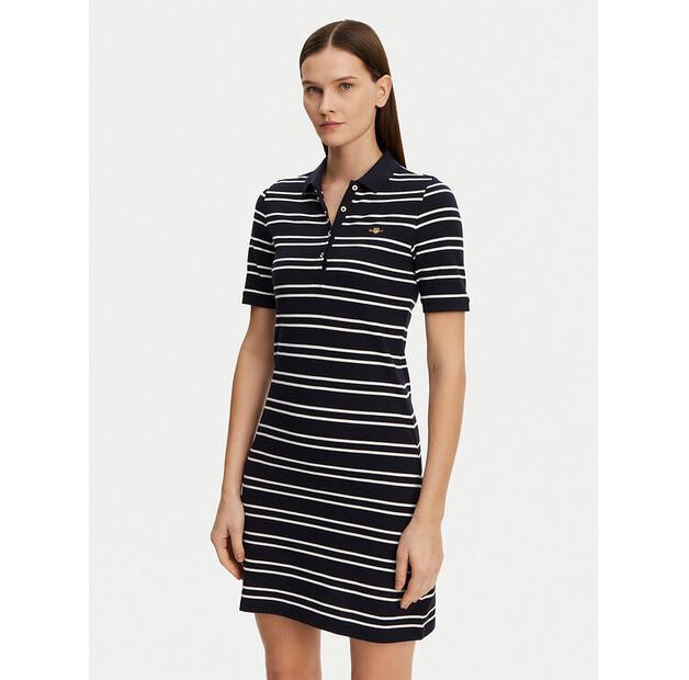 Платье Gant Striped Shield EU XS