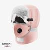 Winter Warm Down Hat Men Women Removable Masks Thickened Ear Protection Outdoor Skiing Cycling Motorcycle Hat With Goggles
