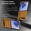 Samsung Z Flip7FE Magnetic Stand Crystal Shield Drop-proof Case