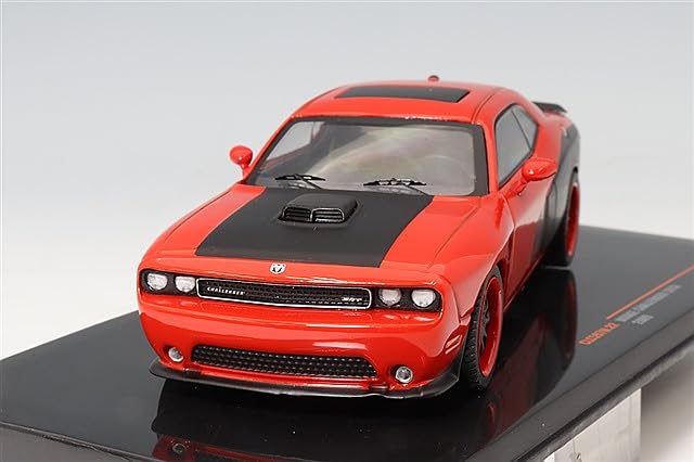 

IXO 1/43 Dodge Challenger SRTS 2009 Red/Black
