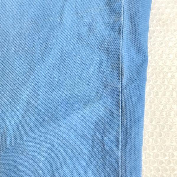 PT01 X BEAMS F Stretch Chino Pants Size 44 Men’s S Inseam 75cm Light Blue Mosaic Lining(USED)