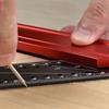300mm Metric Framing Square 90 Degree L Shaped Ruler Adjustable Carpenter Square Ruler  Engineering