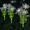 Solar Flowers Garden Lights Outdoor Waterproof Romantic Warm Light Outdoor Lights Decorative for Garden Yard Backyard Decor