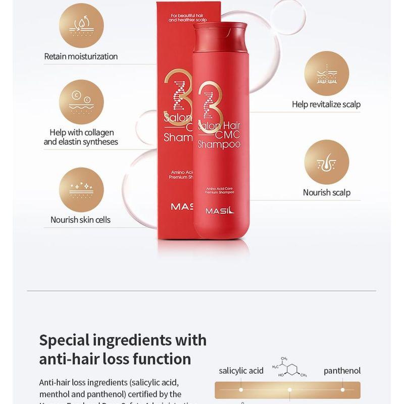 MASIL - 3 Salon Hair CMC Shampoo Stick Pouch