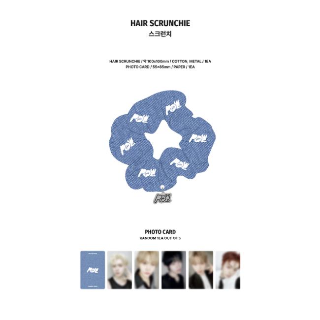 Pre-order 2025 POW Tour POWERFUL YOUTH Hair Scrunchie