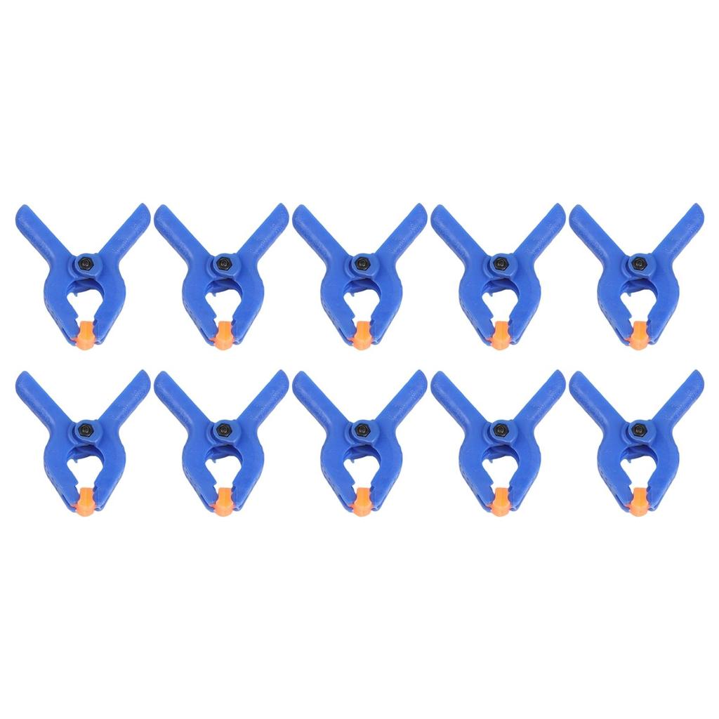 Spring Clamps 10pcs 2 Inch Woodworking Tools Plastic Nylon Grip Cramps