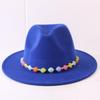 Popular European and American Classic Simple Flat-brimmed Top Hat Men's and Women's Fashionable and Elegant Versatile Jazz Hat Top Hat