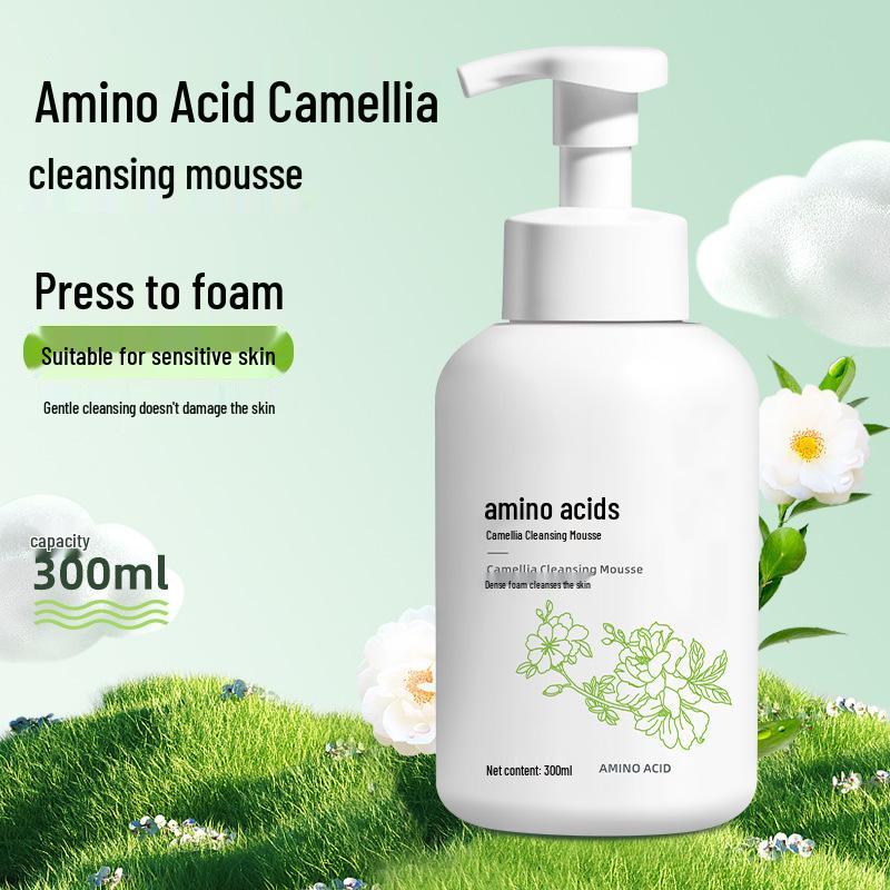 Camellia Amino Acid Cleansing Mousse - Pore Minimizing Oil Control & Makeup Remover.