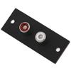 AV Adapter RCA Plate Copper Core Connecting Plug Audio RCA Plug RCA Terminal RCA Jack Connector