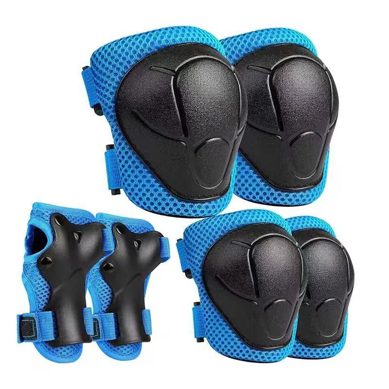 Set di Protezioni per Bambini, Ginocchiere Gomitiere Polsiere per Bambini da 3-8 Anni, Protezione di Sicurezza 3-in-1 per Pattinaggio Ciclismo Monopattino, con Borsa per la Conservazione
