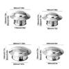 80/110/160/200mm Wand Frischluftauslass Winddichtes Dachrohr Ablufthaube Universelle Schornsteinhaube Rohr