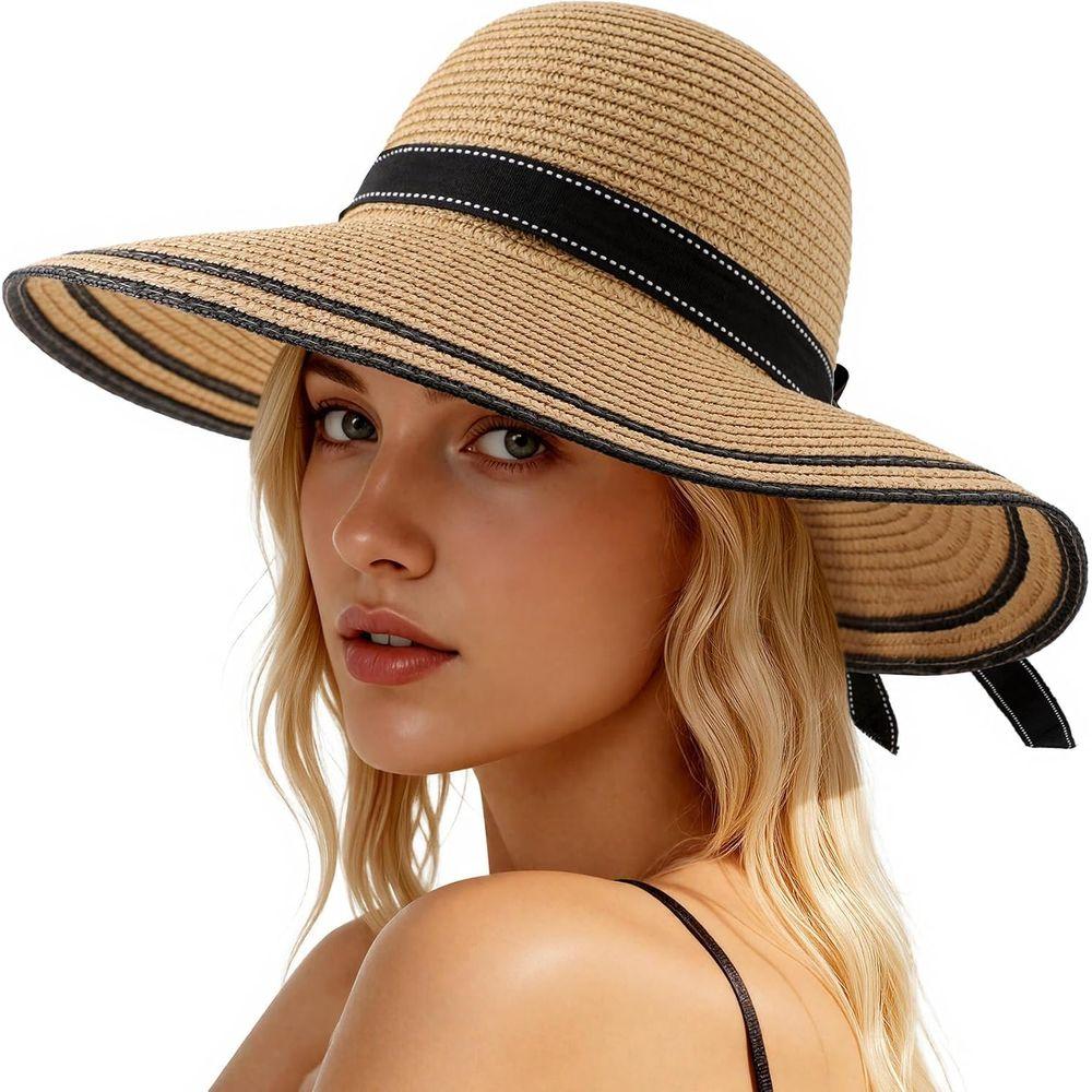 Zealous Sole Women's Wide Brim Sun Hats With Upf 50+ Uv Protection Cm