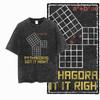 2026 Hot Sale Math Graphic Washed Distress T-Shirt Men Women High Street Graphic Tee Vintage Men's Tshirt Retro Streetwear Tee Shirt Short Sleeve Top