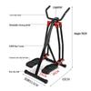Indoor Stepper Leg Swing Trainer: Home Fitness Space Walker