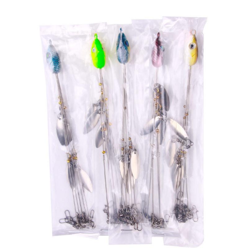 5PCSAlabama fishing rig artificial bait lure new fishing gear set fishing accessories22cm15G