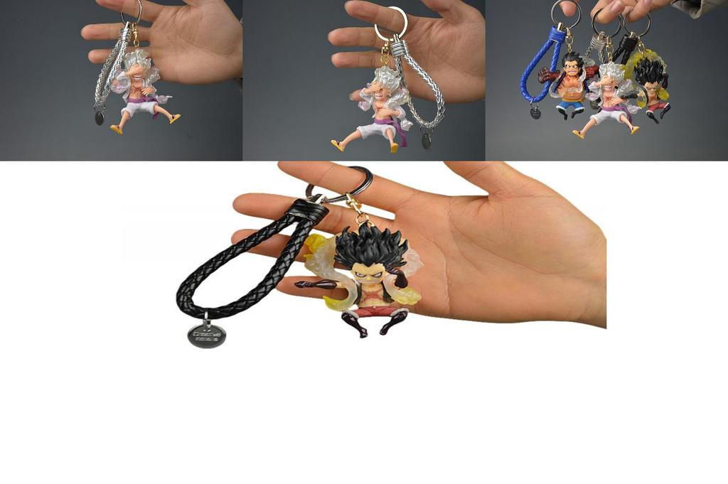 Trendy One Piece Nika Luffy Collectible Bobblehead Toy 7cm Guangdong