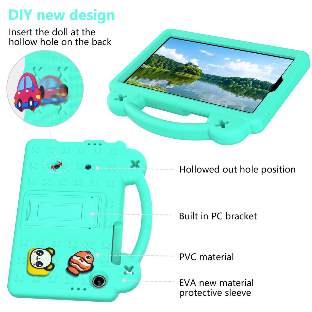 Θήκη για Lenovo Tab One 8.7 ιντσών Tab K9 2025 Κινούμενα Σχέδια EVA Παιδική Θήκη Tablet TB305ZU TB305FU 8.7'' Με Λαβή Βάση Κέλυφος