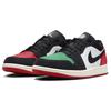 Air Jordan 1 Low Quai 54 2023 Unisex Sneakers Black White University-Red FQ6703-100