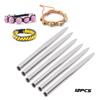 12Pcs Stainless Steel Needles Flat Head for Parachute Cord Bracelets Sewing Craft Making