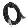90 Degree USB C Cable 4K 60Hz Supports PD100W Type C 3.2 Gen2 Full Function USB C Fast Charging
