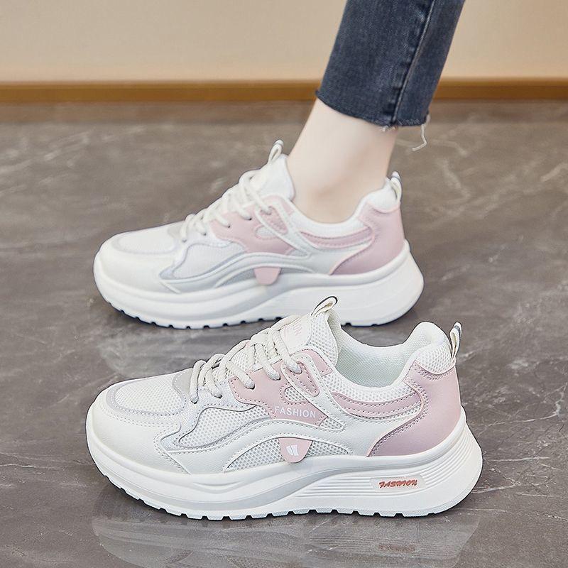 Atmungsaktive Mesh-Sneaker für Damen, Neue Frühjahrs-Sommer-Leichtgewichtige Schuhe mit weicher Sohle zum Laufen und für die Freizeit