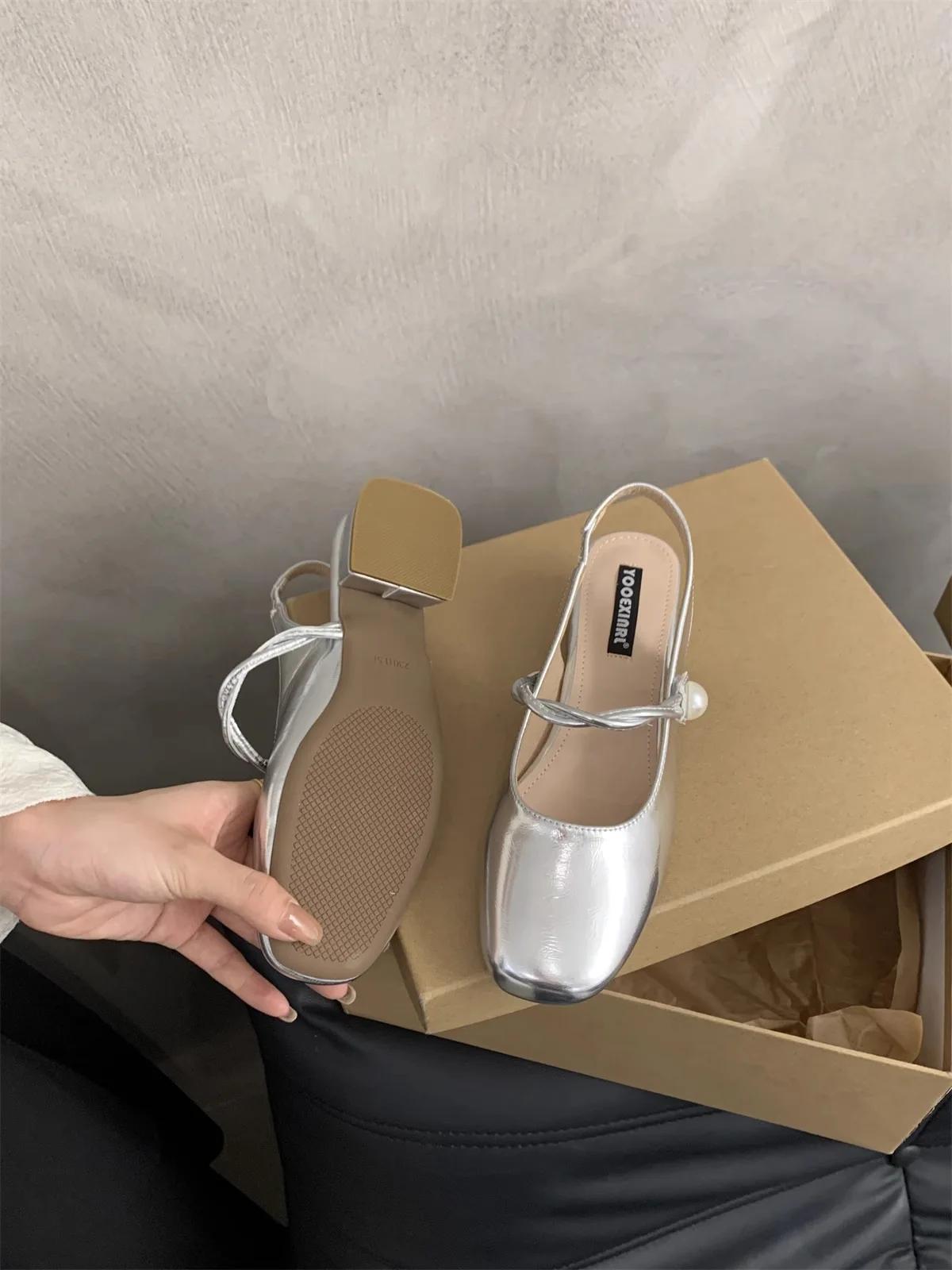 Модные новые ретро женские туфли Мэри Джейн дизайнерские туфли на толстом каблуке — фото 9